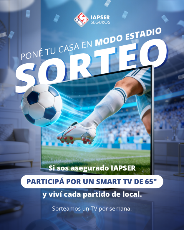 PLACA SORTEO SMART TV